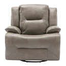 Home Theater Recliner Set Manual Recliner Chair With A LED Light Strip Two Built-In Cup Holders For Living Room