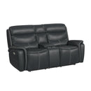 Aruba - Power Motion Loveseat With Power Headrest And Console