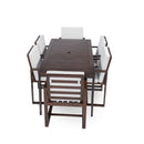 Patio Dining Set Outdoor Dining Table And Chair Set With And Removable Cushions For Patio