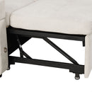 Convertible L Shaped Sofa Couch With Storage, Cup Holders, USB Ports