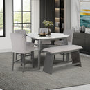 Jasmine - Barstool (Set of 2) - Gray