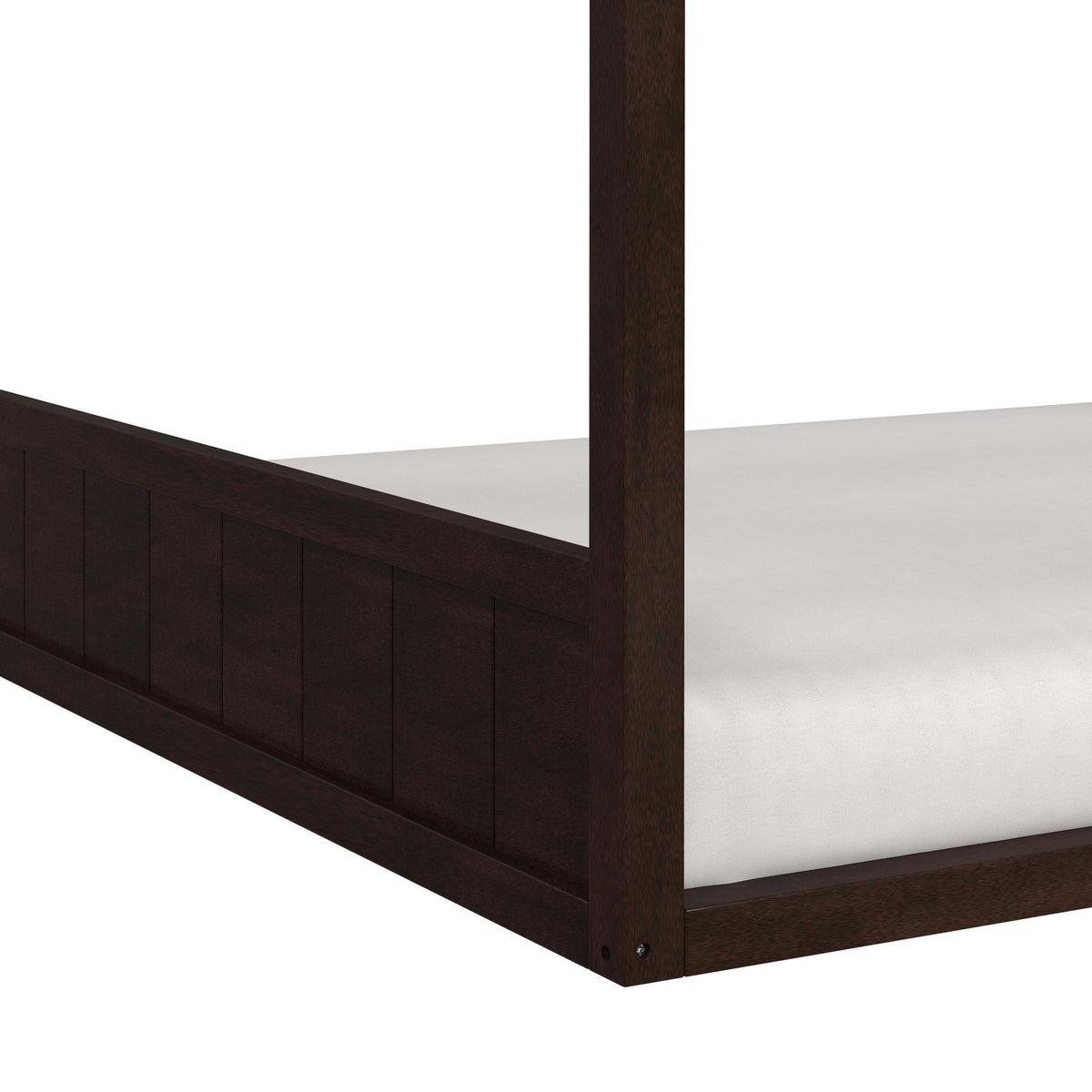 Sami Montessori Bed in Dark Brown by Elements International, view 20