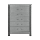 Lorenzo - Chest With Hidden Jewelry Compartment And Bar Handle - Silver