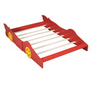 Race Car Shaped Platform Bed & Wheels