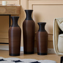 Classic And Neat Floor Vase, High Independent Flower Stand (Set of 3)