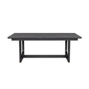 Waterfall - Rectangular Dining Table - Deep Ebony