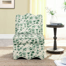 Stylish Flannel Dining Chair With Soft Cushion And Backrest
