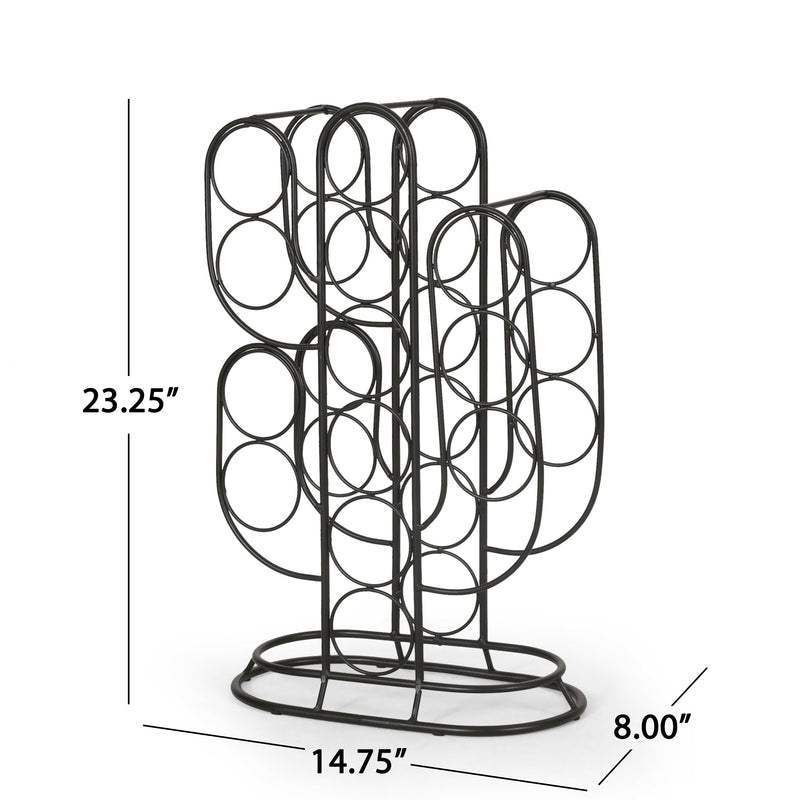 Wine Rack - Black