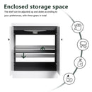 Contemporary Freestanding Bathroom Vanity With Resin Sink & Soft-Close Cabinet Doors