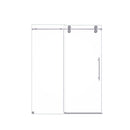 Frameless Single Sliding Shower Door With Clear Tempered Glass