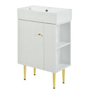 Bathroom Vanity, Combo Cabinet, Bathroom Storage Cabinet, Single Ceramic Sink