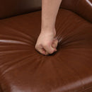 Mid-Century Modern Accent Armchair With High Back