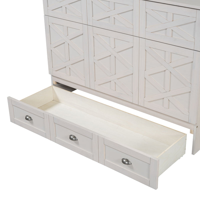 Murphy Bed With Large Drawers And USB Ports