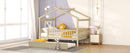 Creativity House Bed With Twin Size Trundle