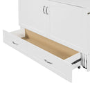 Murphy Bed With Drawer And A Set Of Sockets & USB Ports, Pulley Structure Design