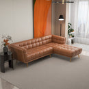 Addison - L Shape Sectional Sofa Tufted