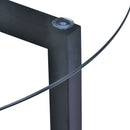 Round Glass Coffee Table Modern Cocktail Table