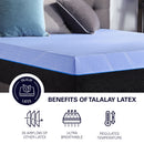 Refresh - 12" Queen Size Flex Head Memory Foam Hybrid Mattress And Adjustable Base Bundle - Blue