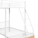 Triple Bunk Bed With Drawers And Guardrails