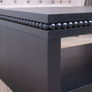 Modern Coffee Table With Beaded Trim
