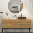 19" X 15" Stainless Steel Bathroom Sink With Pop Up Drain, Nano Surface - Rose Gold