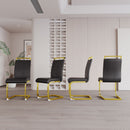 Side Dining Room Chair, Padded Seat High Back