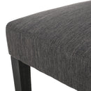 Contemporary Dining Chair With Upholstered Seating And Tapered Legs