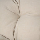 Sora - Outdoor Patio Wicker Hanging Chair With Stand - Beige / Brown