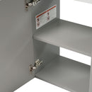 Modern Floating Bathroom Vanity With Ceramic Basin Perfect For Small Bathrooms