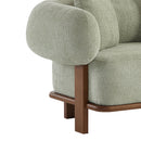 Modern Curved Arm Sofa