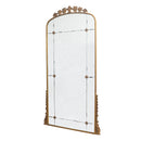 Lavish - Full Length Mirror, AntiqueMetal Floor Mirror For Living Room, Bedroom - Gold