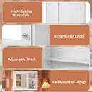 Modern Wall-Mounted Medicine Cabinet With Mirror, Adjustable Shelf