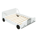 Car Shaped Platform Bed With Wheels