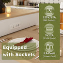 Expandable Kitchen Island With Power Outlet