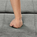 Twin Size Folding Ottoman Sleeper Bed With Mattress Convertible Guest Bed