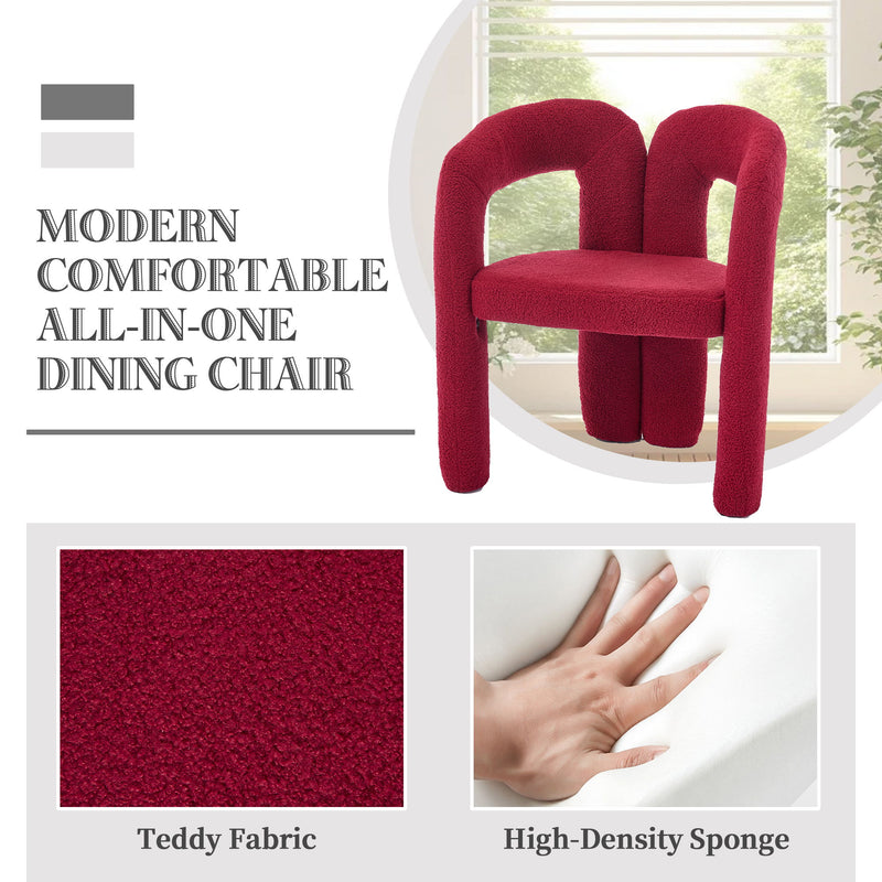 Coolmore Contemporary Designed Accent / Dining Chair With Armrests