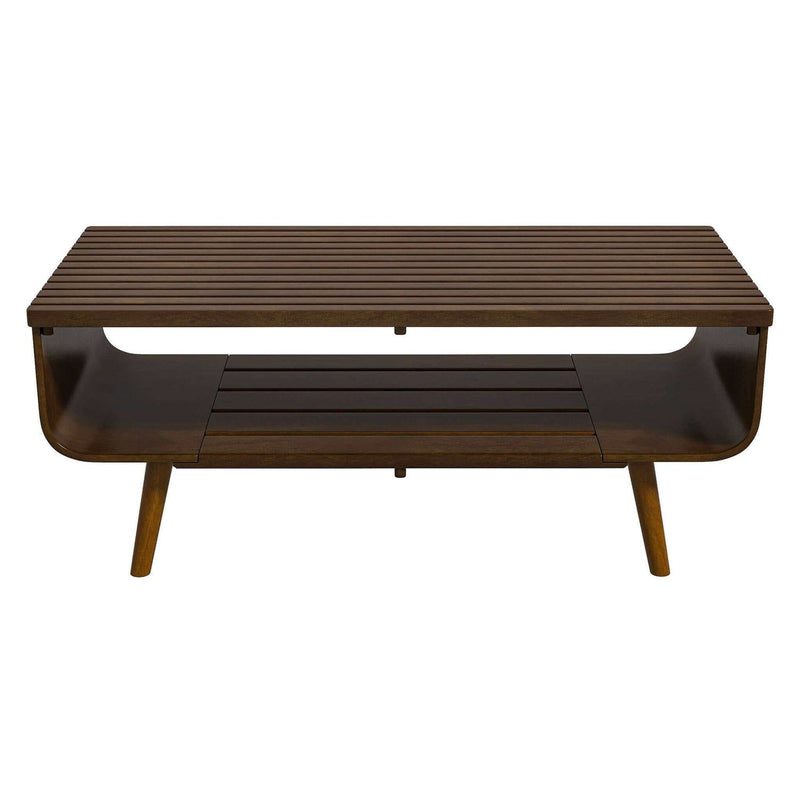 Alice - Coffee Table Walnut - Light Brown