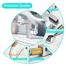 Modern Smart LED Bathroom Faucet With Temperature Digital Display And Pull Down Sprayer