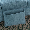 Massage Chaise Lounge Indoor With Remote Control, Ergonomic Electric Massage Lounger