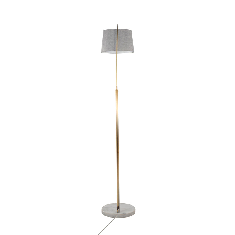 March - Contemporary Floor Lamp & Elegant Finish