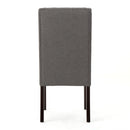 Sophisticated Tufted Dining Chair With High Back Design
