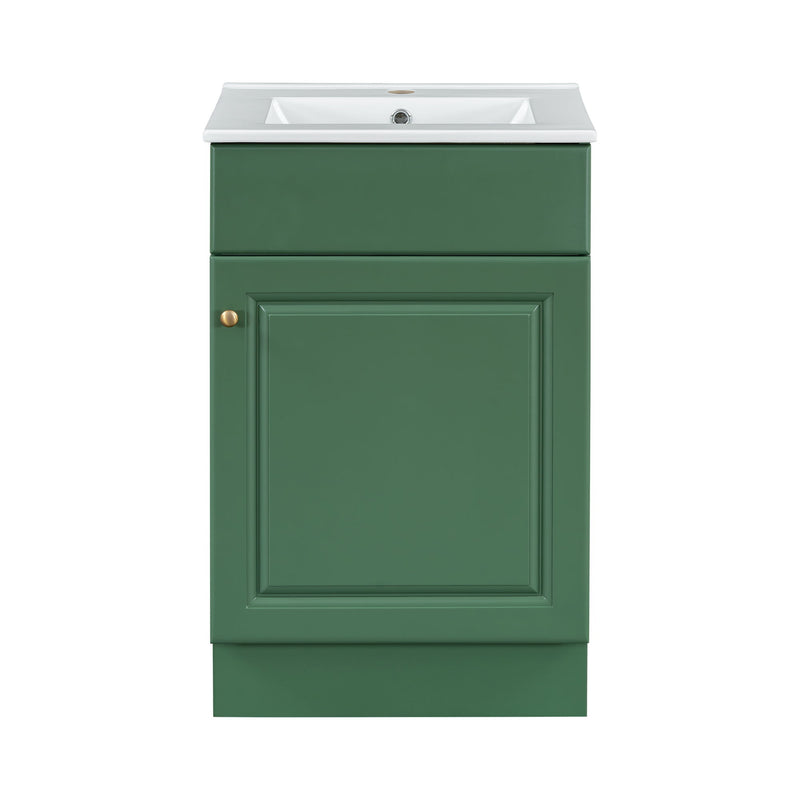 Bathroom Vanity With Sink, Cabinet With Adjustable Shelf
