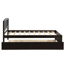Platform Bed Wood Bed Frame With Trundle