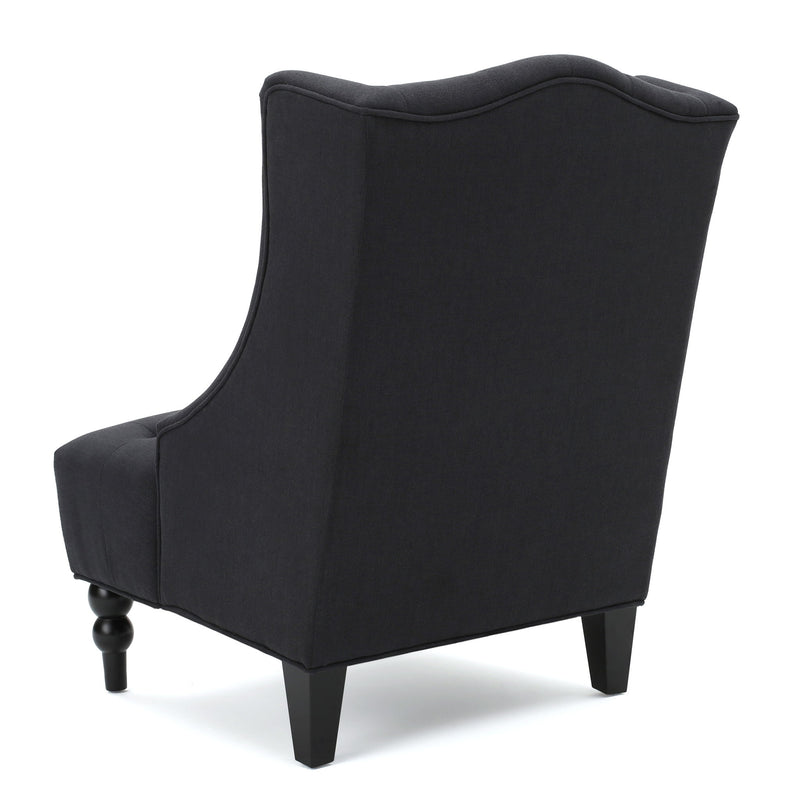 Toddman - Hi - Back Club Chair With Elegant Design