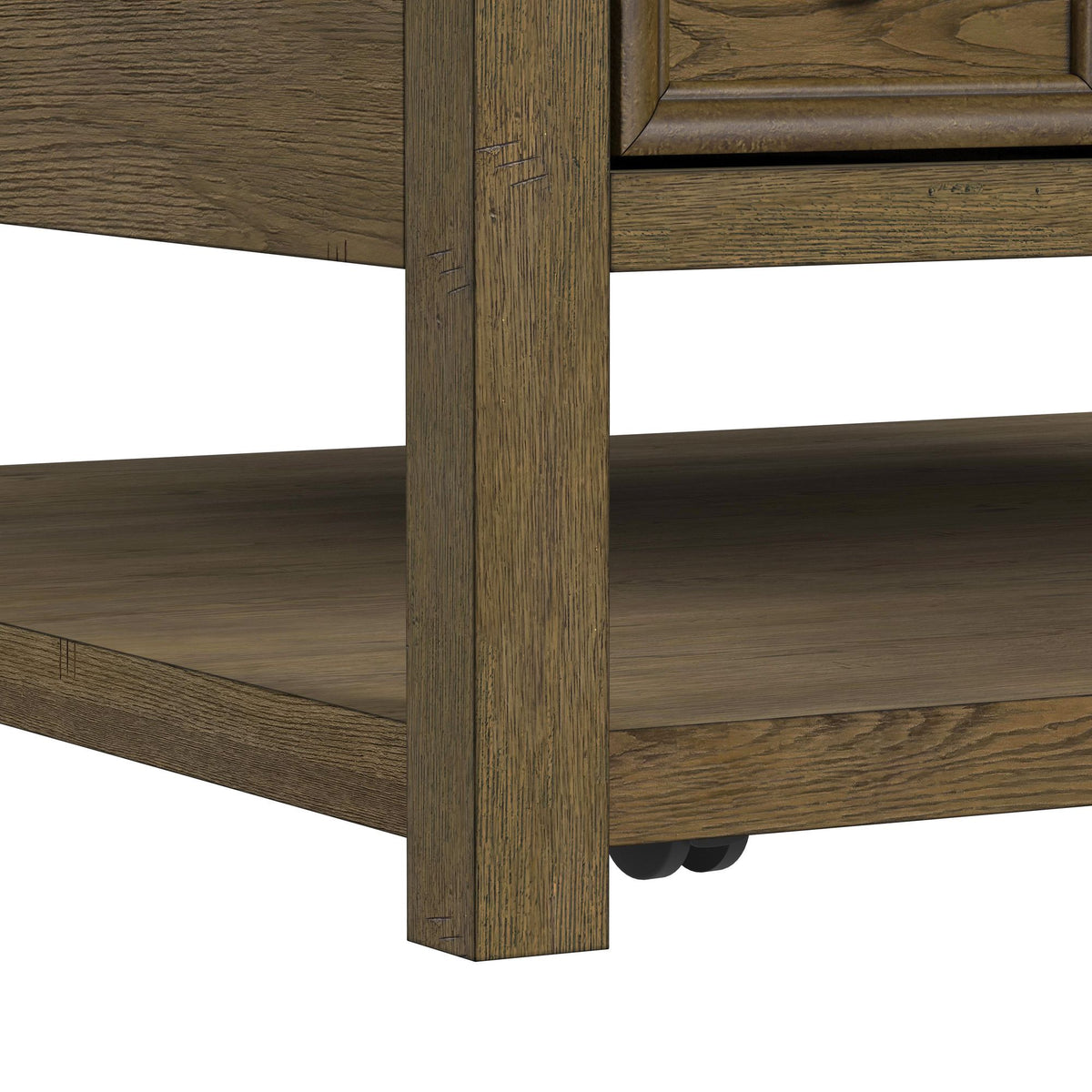 Heritage & Home Occasional Table Set in Light Brown by Elements International, view 8