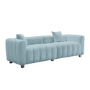 Modern 3 Seater Sofa With 2 Pillows