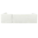 Modular Combination Living Room Sofa Set, Modern Minimalist Sofa, Living Room Upholstered Sofa Bed, Bedroom, 2 Pieces Computer Free Combination, L - Shaped