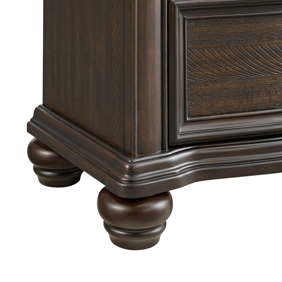 Brunswick Panel Bedroom Set in Dark Brown by Elements International, view 10