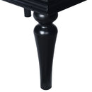 Bathroom Vanity Cabinet With Ceramic Sink Combo Set, Frame Modern Bathroom Storage Cabinet With 2 Drawers - Black