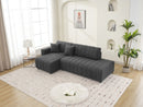 Jessica - Lamb Wool Sectional Sofa With Chaise